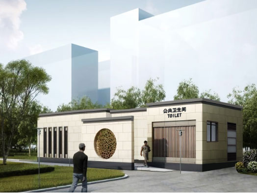 梅州豪华组装型移动厕所